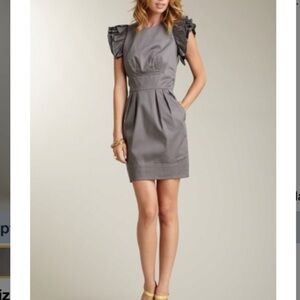 Jessica Simpson Women's Grey Sheath Dress Size 10